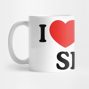 I Love My SRO Proud School Resource Officer Men Women Kids Mug